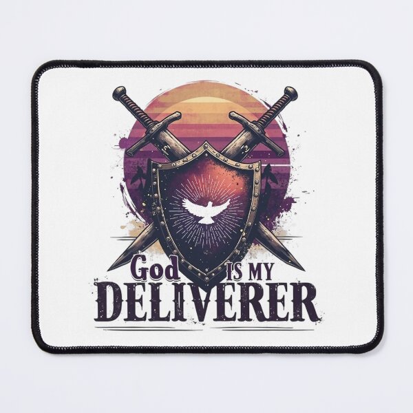 Item preview, God is My Deliverer  designed and sold by Faithloveshop.