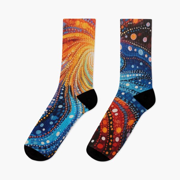 Item preview, Aboriginal Inspired Dot Art - Rise Of The Phoenix designed and sold by GrinGalore.
