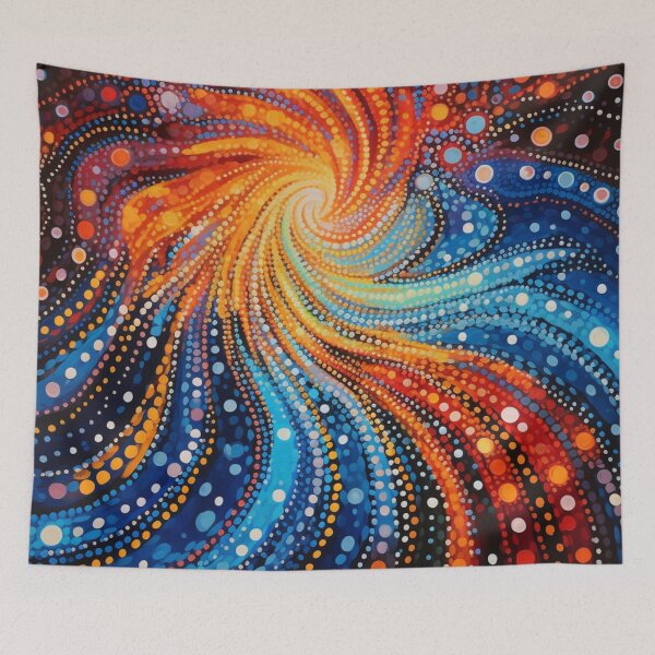 Item preview, Aboriginal Inspired Dot Art - Rise Of The Phoenix designed and sold by GrinGalore.