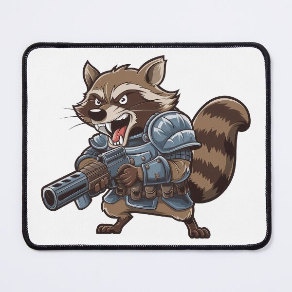 Item preview, Raging Racoon designed and sold by Angry Swan Designs.
