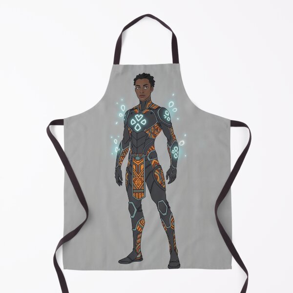 Item preview, Afrofuturistic Warrior Suit with African Motif Patterns designed and sold by Collision19.