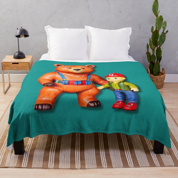 Item preview, cute teddy bear with little boy designed and sold by SKULLARTISTRY.