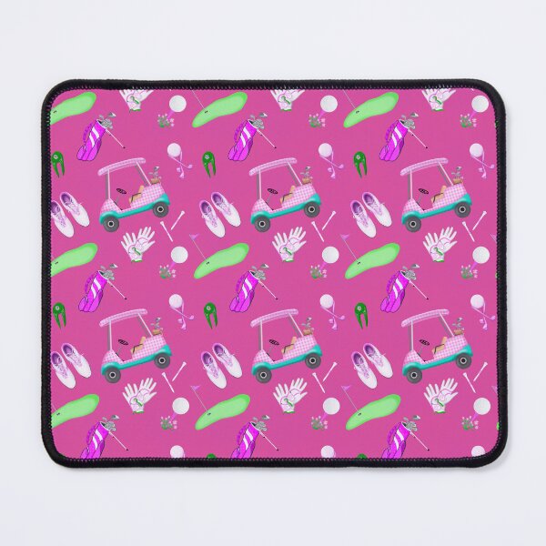 Item preview, Hot Pink Women's Golf Pattern designed and sold by daphsam.