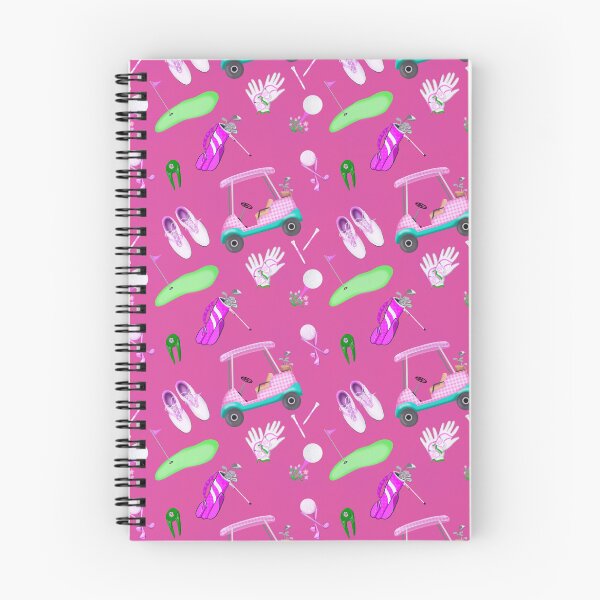 Item preview, Hot Pink Women's Golf Pattern designed and sold by daphsam.