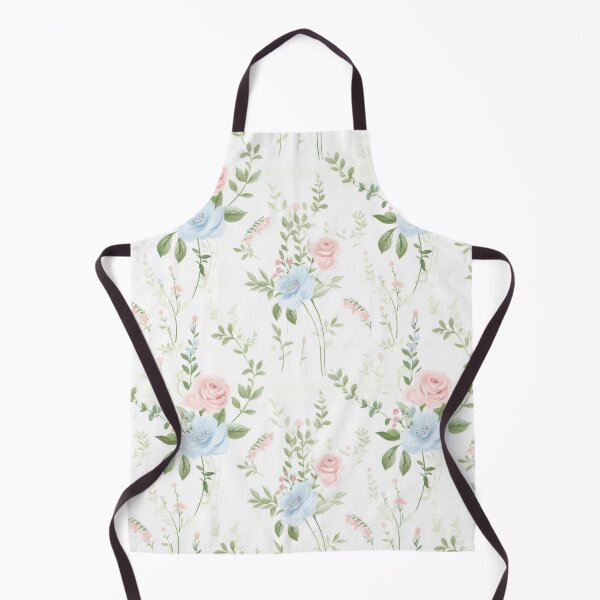 Item preview, Romantic pastel repeating pattern with pink and blue rose designed and sold by uriviolka99.