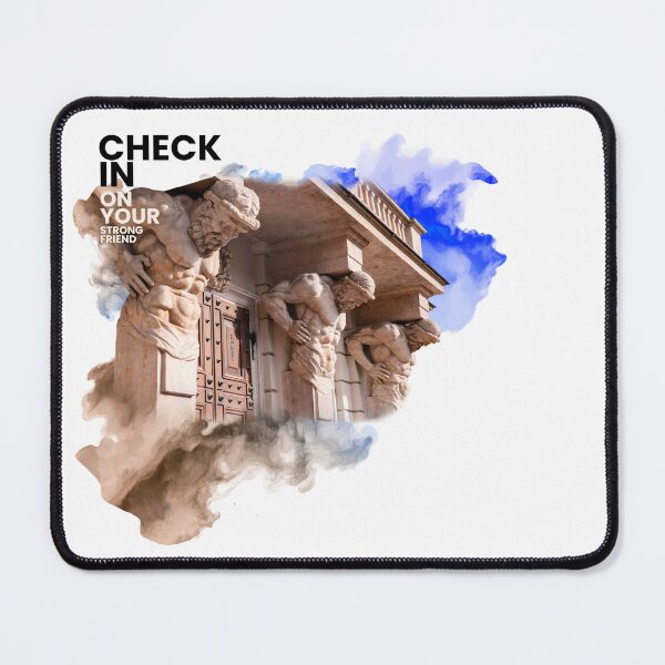 Item preview, Atlas Trio – Check in on Your Strong Friends designed and sold by Laurent-Art.
