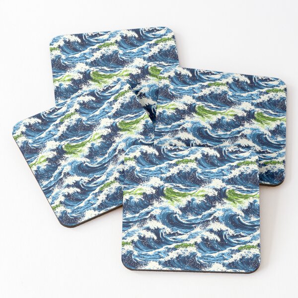 Item preview, Abstract wave patterns blending nature and fluidity designed and sold by Piotrek0001.