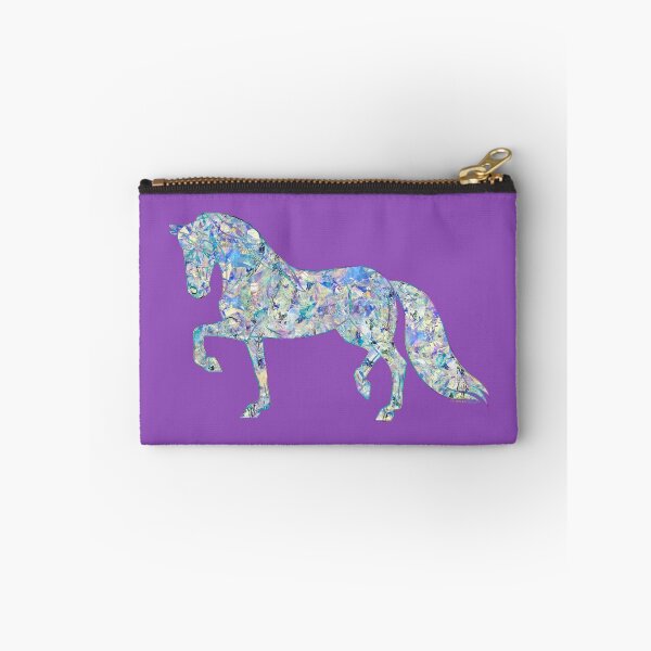 Item preview, Crackled Crystal Trotting Horse designed and sold by DappledMoon.