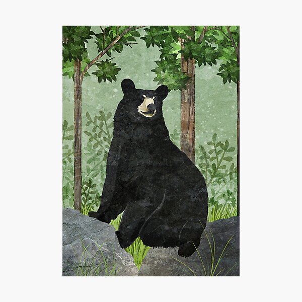 Item preview, black Bear designed and sold by katherineblower.