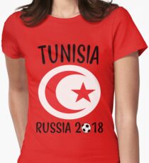 TUNISIA WORLD CUP RUSSIA 2018 Women's Fitted T-Shirt