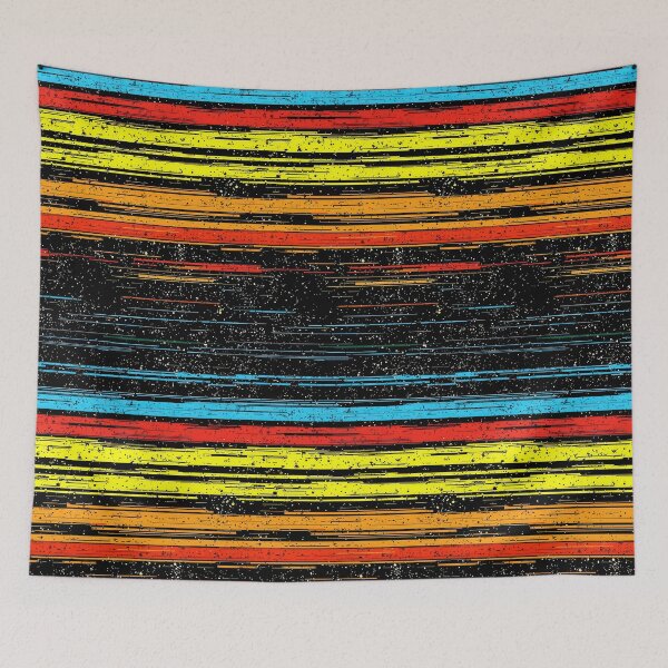 Item preview, Abstract rainbow lines in bold color gradients designed and sold by Piotrek0001.