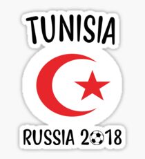 TUNISIA WORLD CUP RUSSIA 2018 Sticker