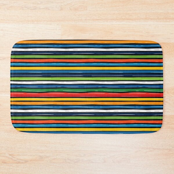 Item preview, Horizontal striped patterns with vibrant designs designed and sold by Piotrek0001.