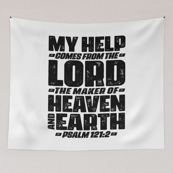 Item preview, Psalm 121:2 My Help Comes From The LORD designed and sold by plushism.