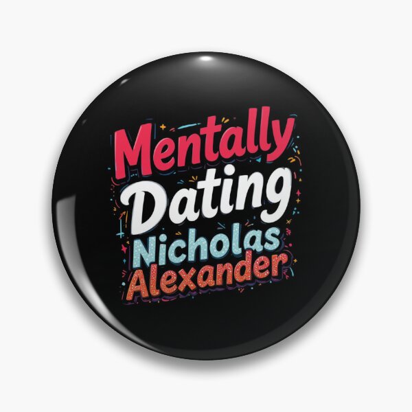 Item preview, Citas mentales con Nicholas Alexander designed and sold by FanHavenV2.
