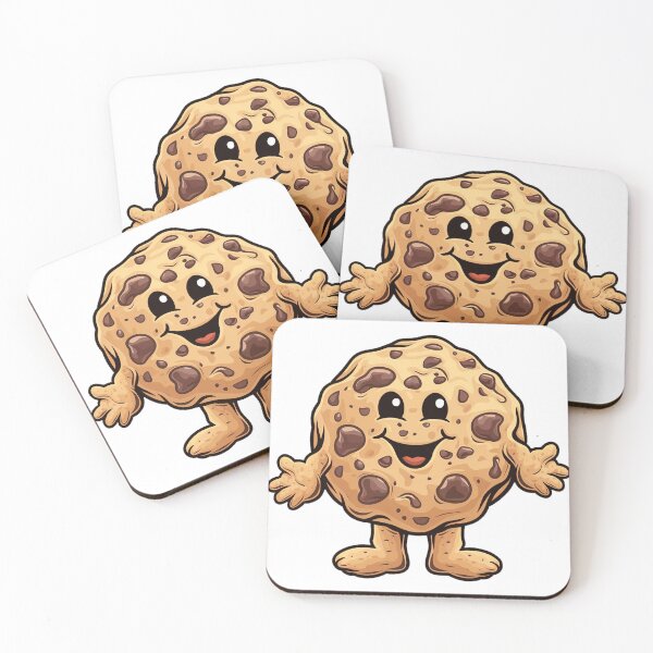 Item preview, cookie with a happy face designed and sold by YounexxART.