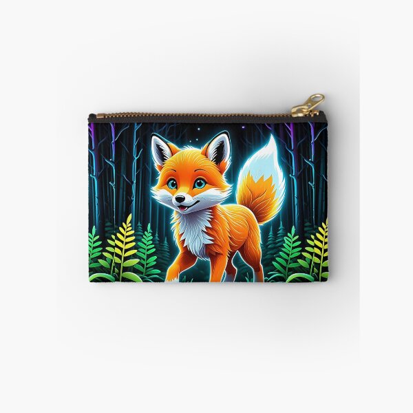 Item preview, Enchanting Neon Fox in Forest designed and sold by Taans-Creation.