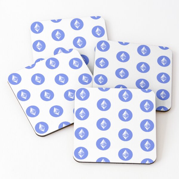 Item preview, Ethereum logo pattern designed and sold by Never Stop Trading.