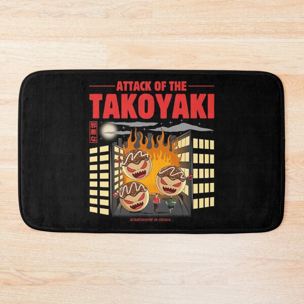 Item preview, Attack of The Takoyaki  designed and sold by TheMutantPencil.