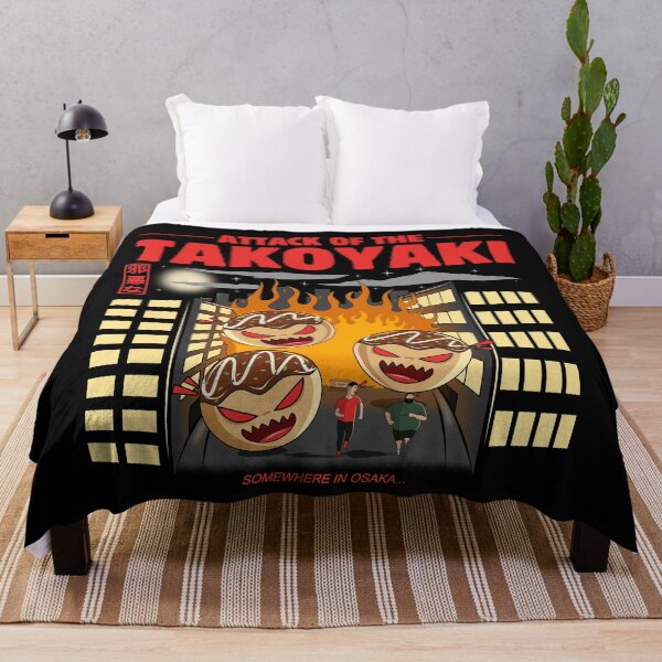 Item preview, Attack of The Takoyaki  designed and sold by TheMutantPencil.
