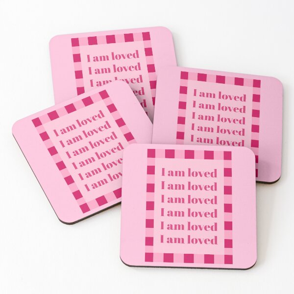 Item preview, I am loved - Affirmations poster designed and sold by Osaseredesigns.
