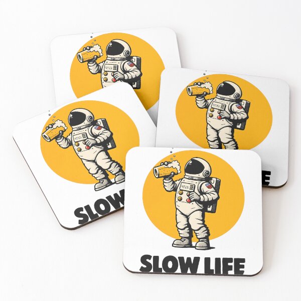 Item preview, slow life astronaut designed and sold by aliraweb.
