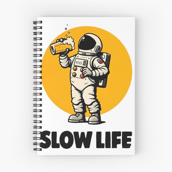 Item preview, slow life astronaut designed and sold by aliraweb.