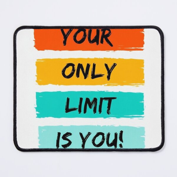 Item preview, Your only limit is you - Motivational Art Print for Inspiration designed and sold by andrew758.