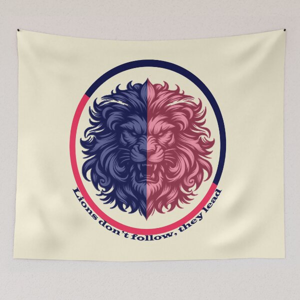 Item preview, Lion don't follow, they lead  designed and sold by Creative-mind16.