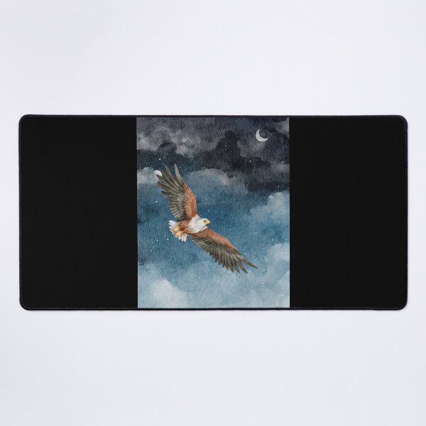 Item preview, Wedgetail Eagle on a night sky designed and sold by JakubArtysta.