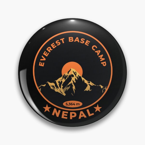 Item preview, Mt Everest Base Camp Nepal Sunset Dark Black Edition  designed and sold by DigiSudu.