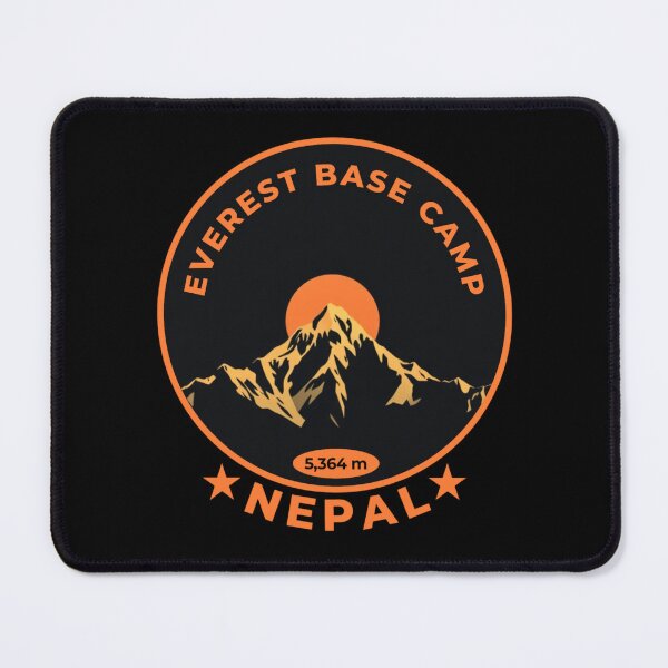 Item preview, Mt Everest Base Camp Nepal Sunset Dark Black Edition  designed and sold by DigiSudu.
