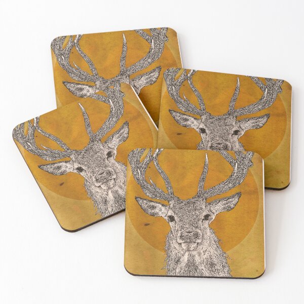 Item preview, Wild Stag's Head designed and sold by JohnRooneyArt.