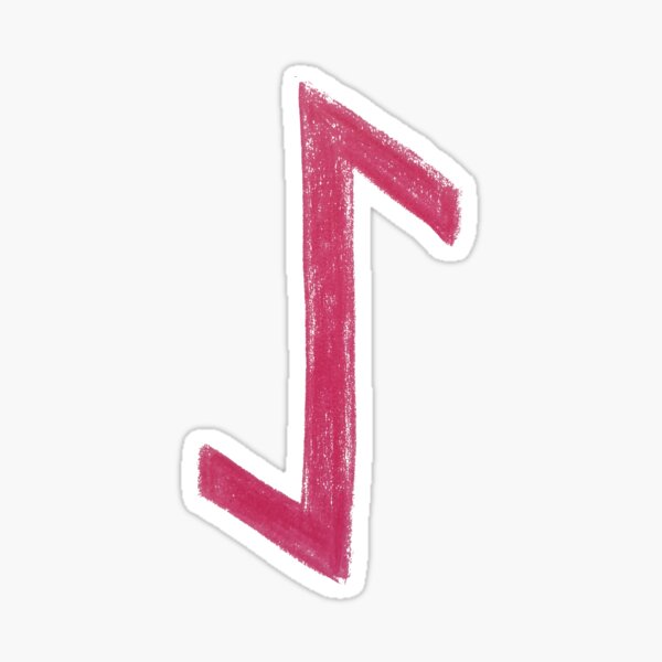 Item preview, Eihwaz Germanic Rune designed and sold by MagentaTwilight.