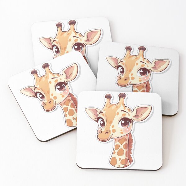 Item preview, Adorable Giraffe designed and sold by NicolasGlowArt.