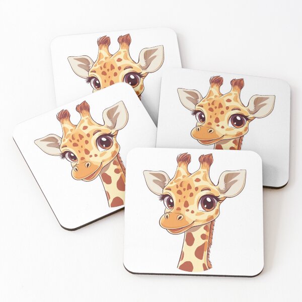 Item preview, Cute Adorable Giraffe designed and sold by NicolasGlowArt.