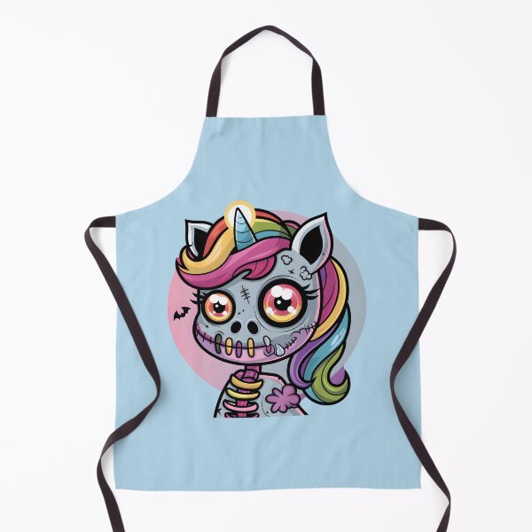 Item preview, spooky Zombie Unicorn Horror Creepy Rainbow designed and sold by bukajart.
