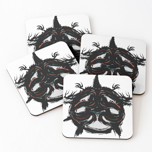 Item preview, double dragon tribal anarchy symbol anarchy designed and sold by Achille3777.
