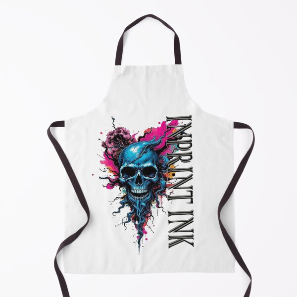 Item preview, INKY SKULL HEART designed and sold by inprintink.