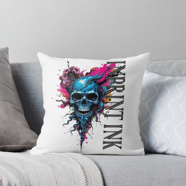 Item preview, INKY SKULL HEART designed and sold by inprintink.