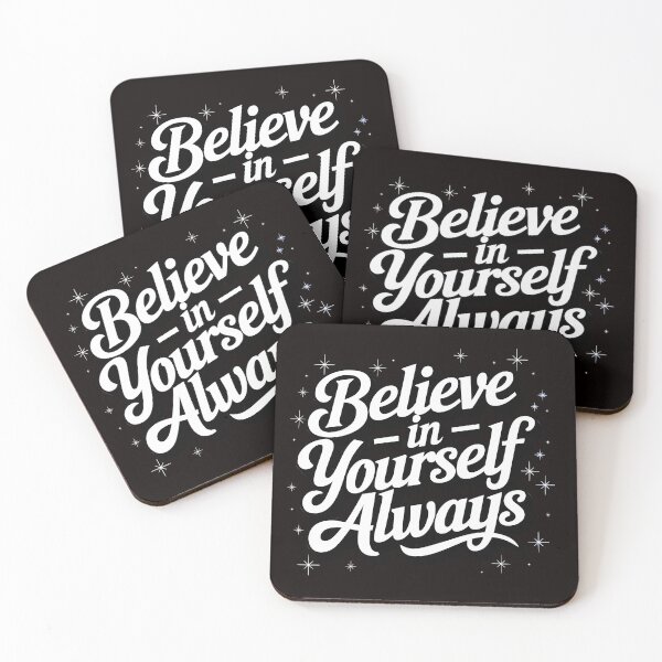 Item preview, Believe in Yourself Motivational Inspirational designed and sold by Logiamerch.