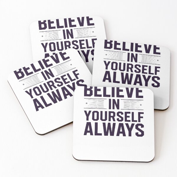 Item preview, Believe in Yourself Motivational Inspirational designed and sold by Logiamerch.