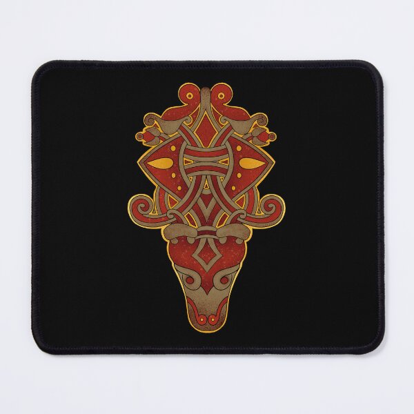 Item preview, Borre Style Animal Design - Colorful Viking Art designed and sold by Ancient-Tales.