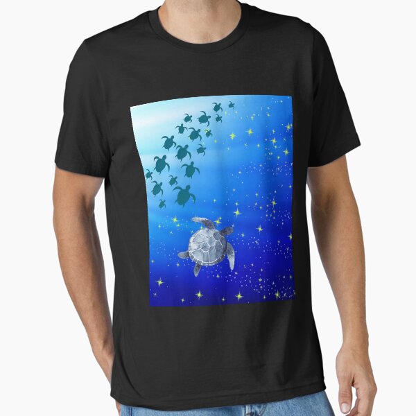 Item preview, Space turtles Essential T-shirt  designed and sold by Iyioladesign.