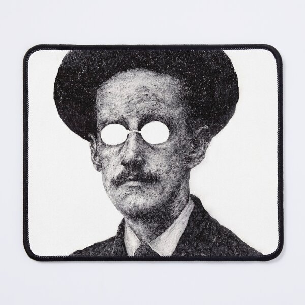 Item preview, James Joyce - Irish Author designed and sold by JohnRooneyArt.