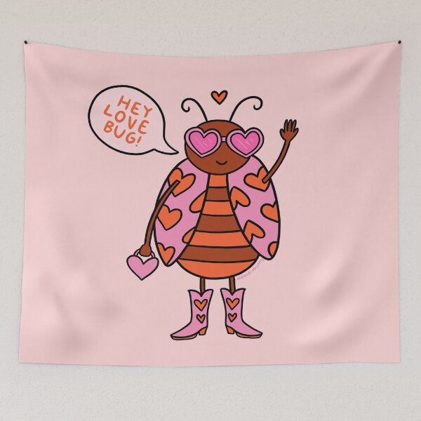 Item preview, Love Bug designed and sold by doodlebymeg.