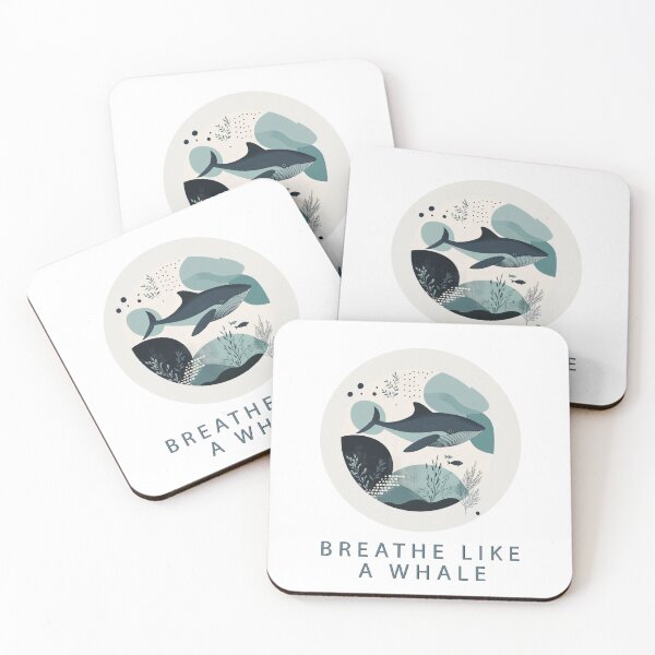 Item preview, Breathe like a whale: Whispers of Nature #10 designed and sold by LollyShineART.