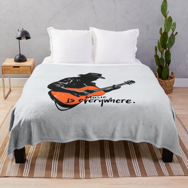 Item preview, Music Is Everywhere: Street Performer with Guitar  designed and sold by Jollys-ArtShop.