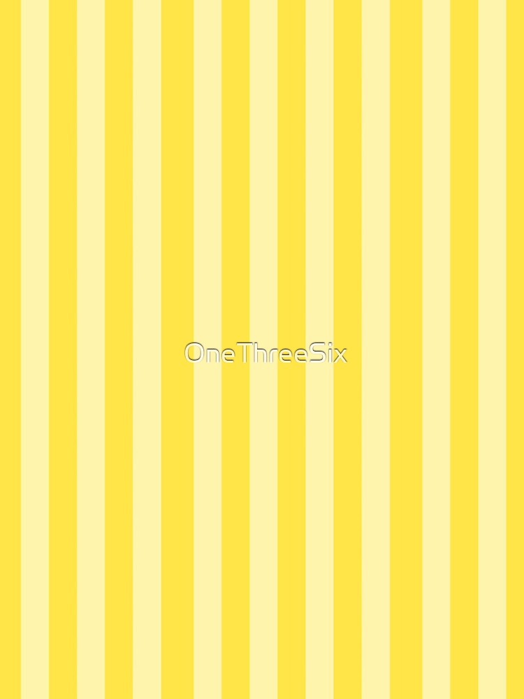 Yellow Stripes Pattern iPhone Case