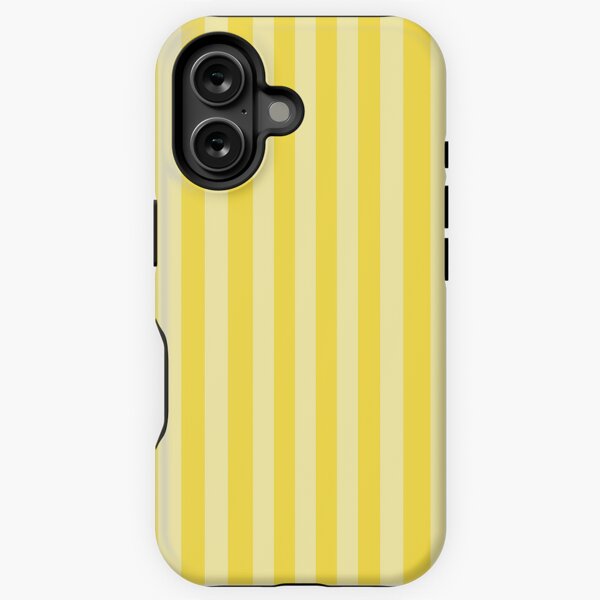 Yellow Stripes Pattern iPhone Tough Case